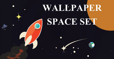 Wallpaper set - Minimalist Space