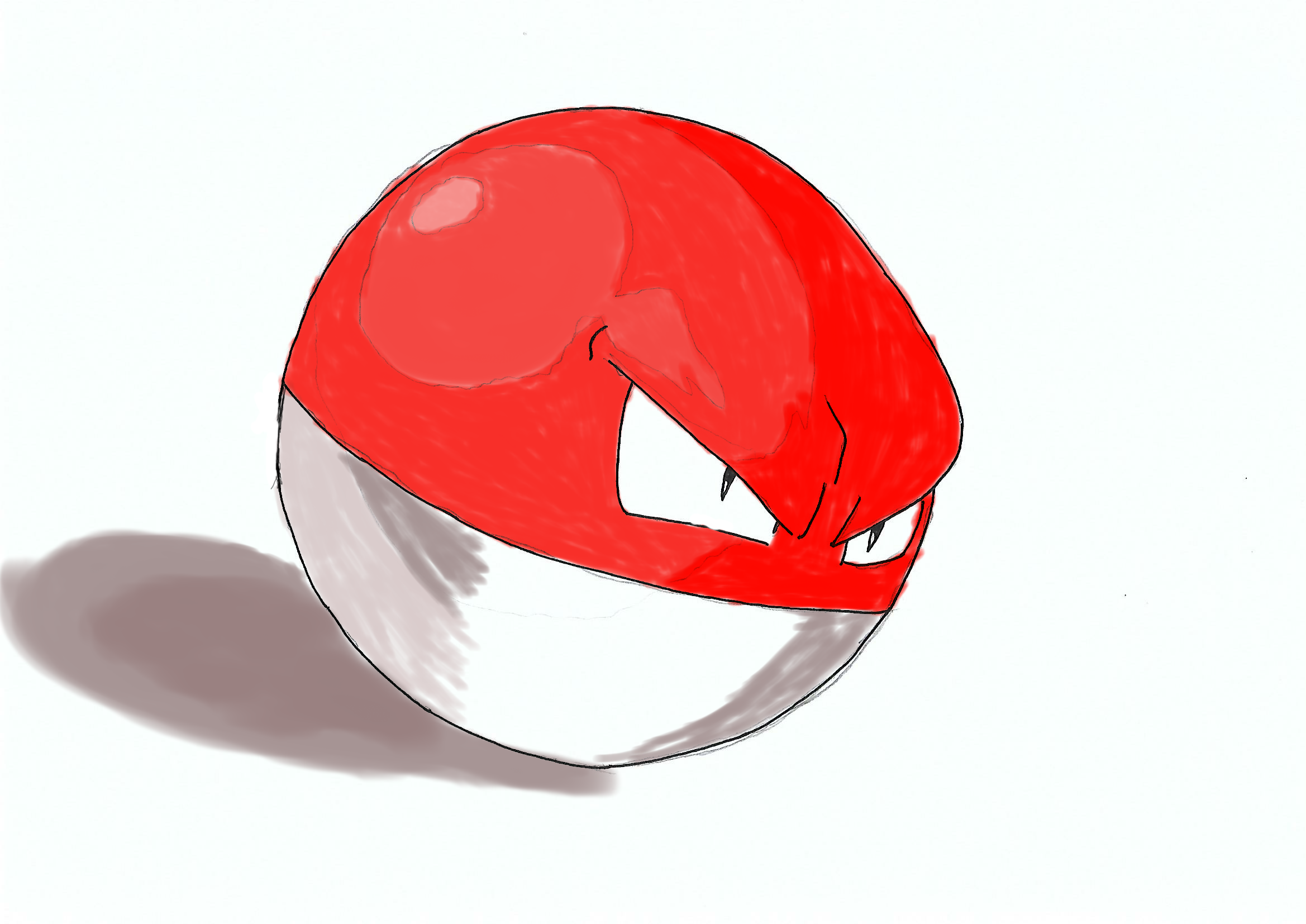 Pokemon - Voltorb Vector by DarkGreiga on DeviantArt