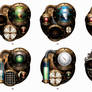 Steampunk Iconset Engines