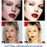 Red Lips Photoshop Action