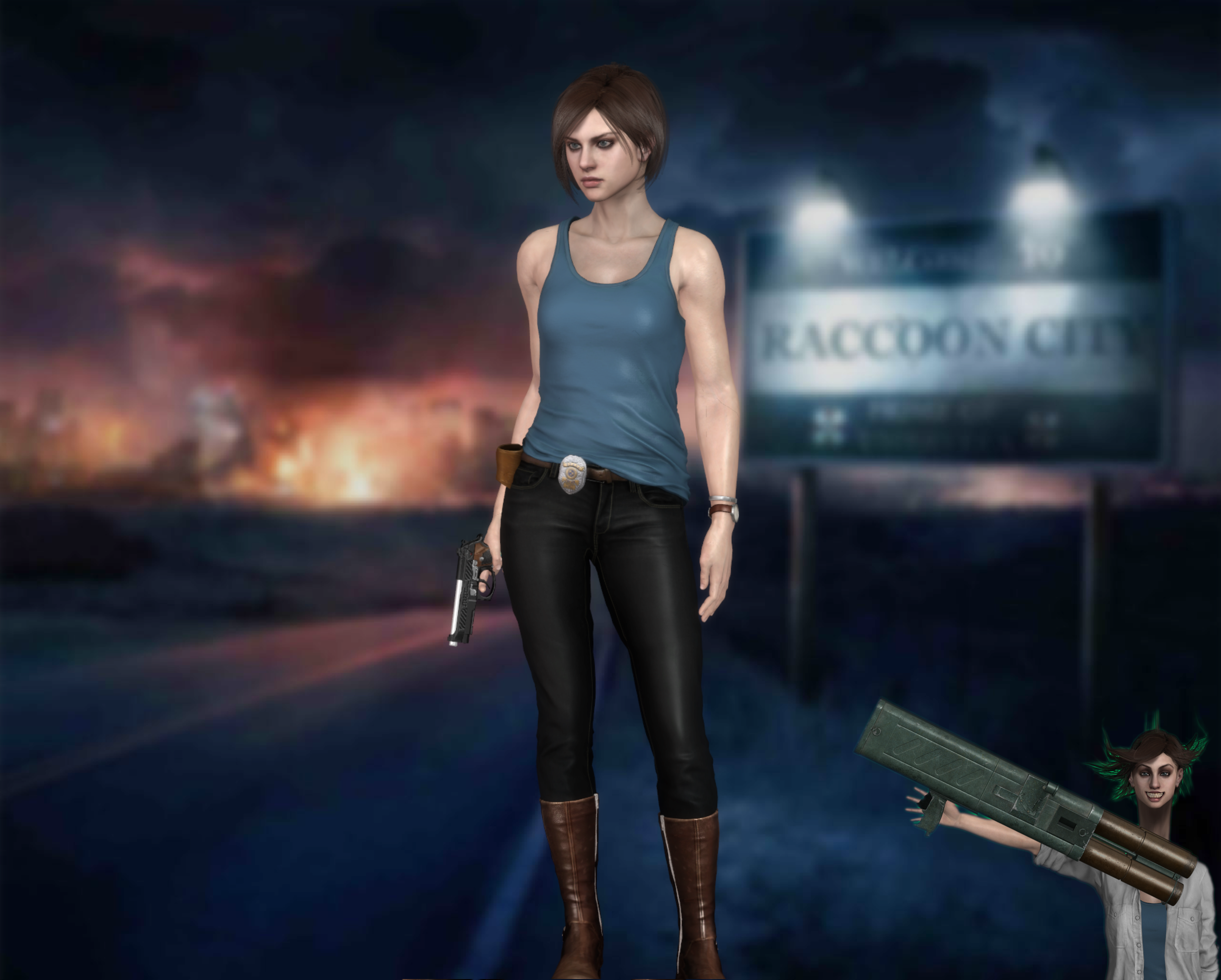 RE3 Remake - Jill Valentine by Crazy31139 on DeviantArt