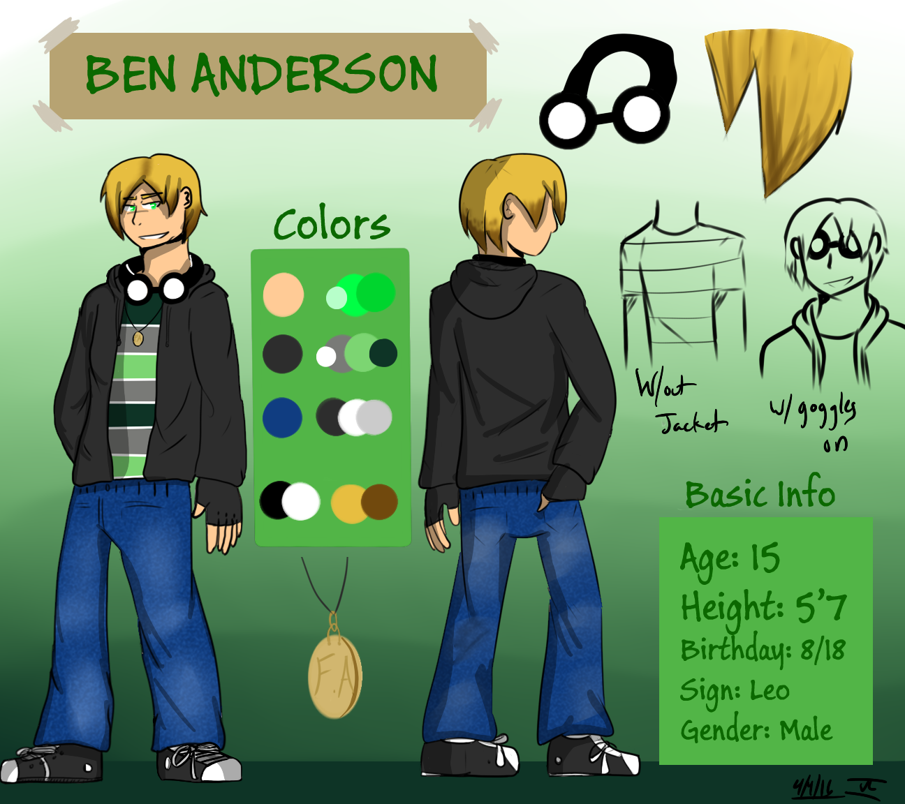 Ben (OLD) by Just4drawing on DeviantArt