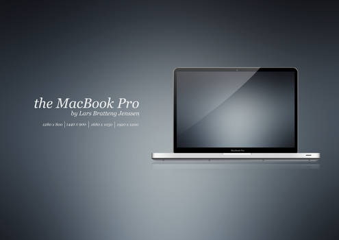 the MacBook Pro. with WP