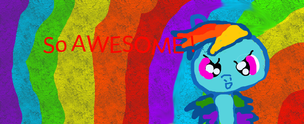 Awesome rainbow dash by OppaRainbowStyle on DeviantArt
