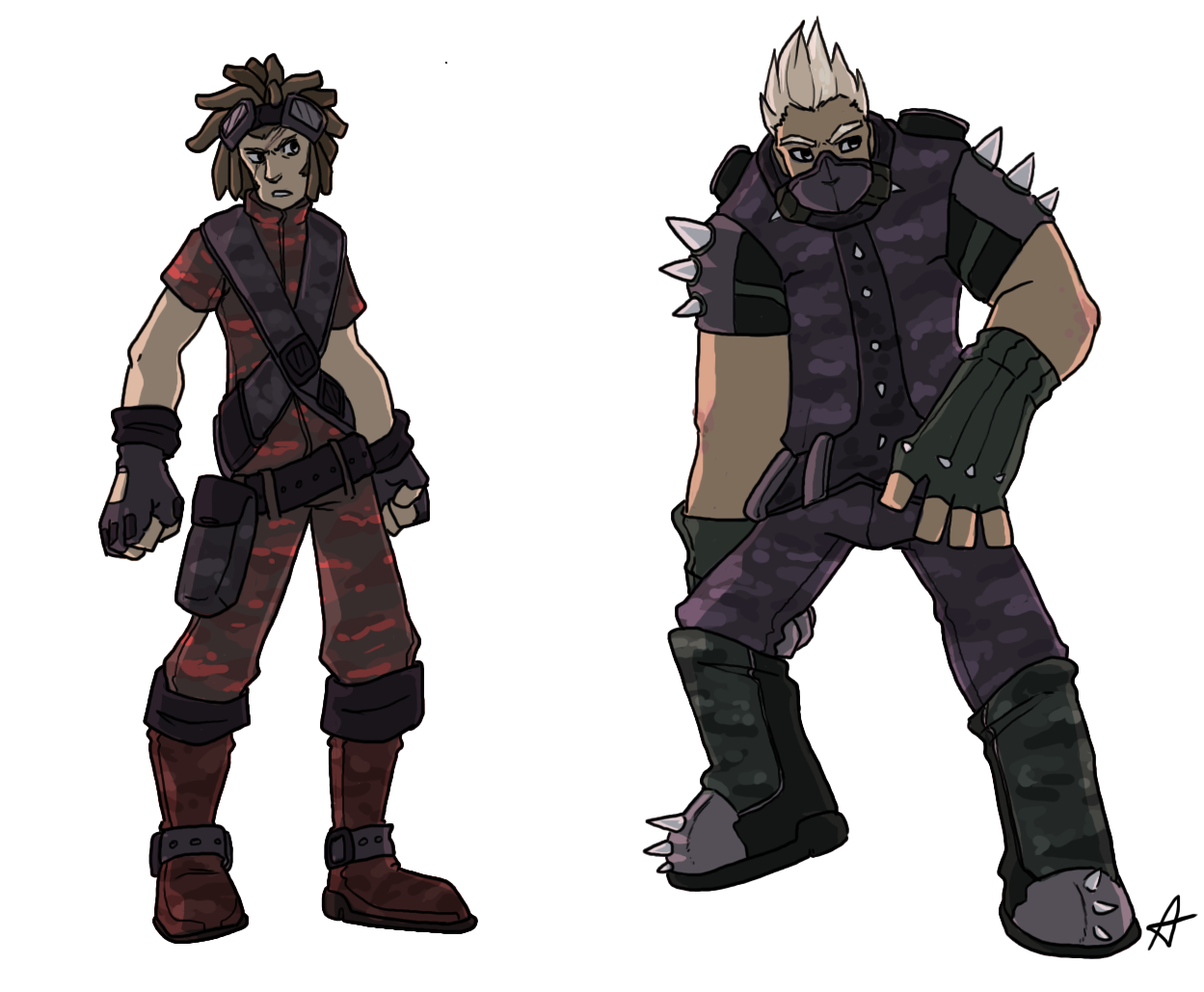 Camouflage characters by UnknownSpy on DeviantArt