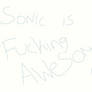 Sonic is awesome