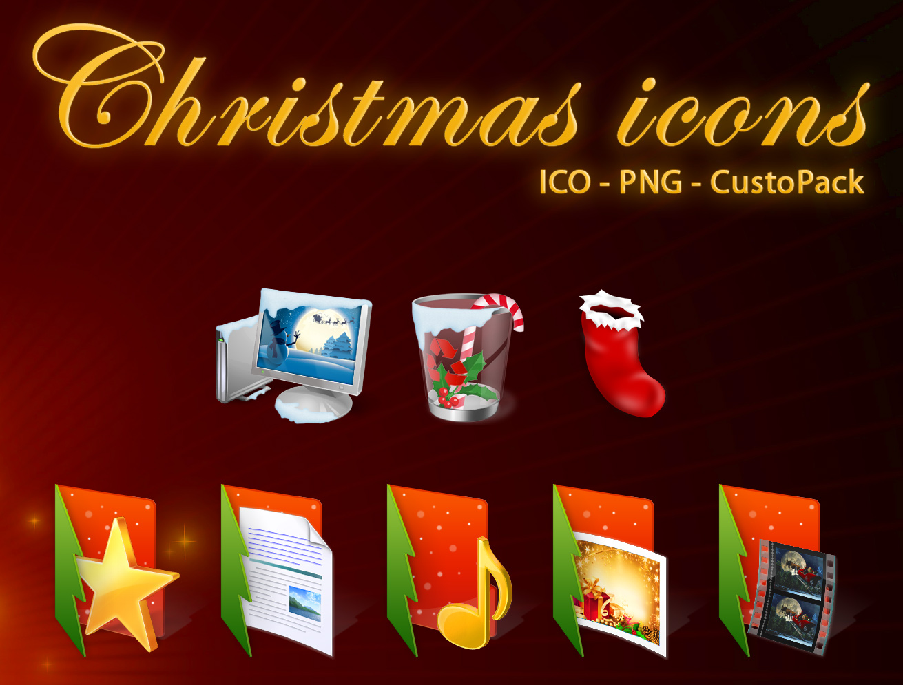 Christmas icons