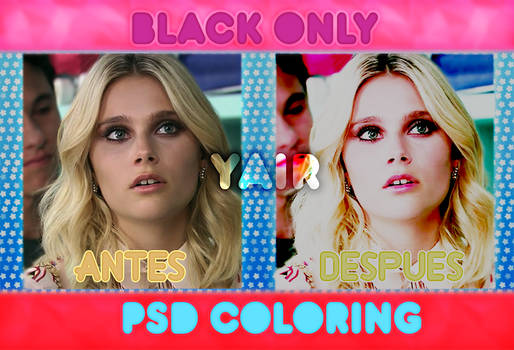 PSD l Coloring l Black Only