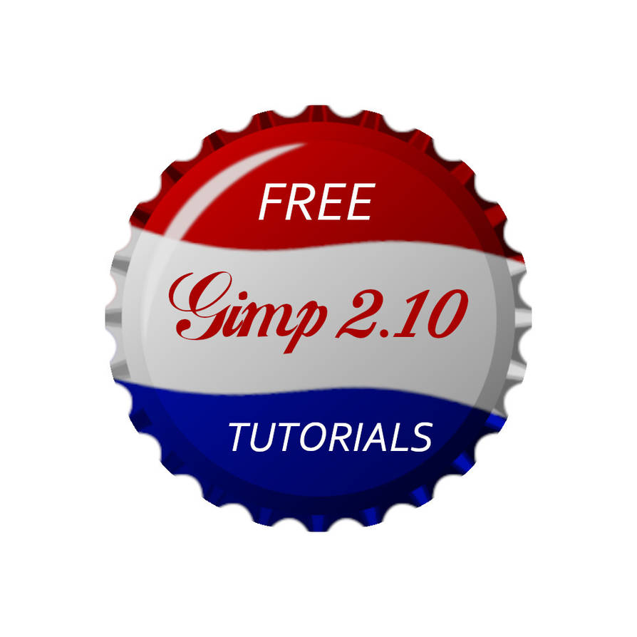 How to create a Bottle cap with Gimp 2.10 by conbagui on DeviantArt