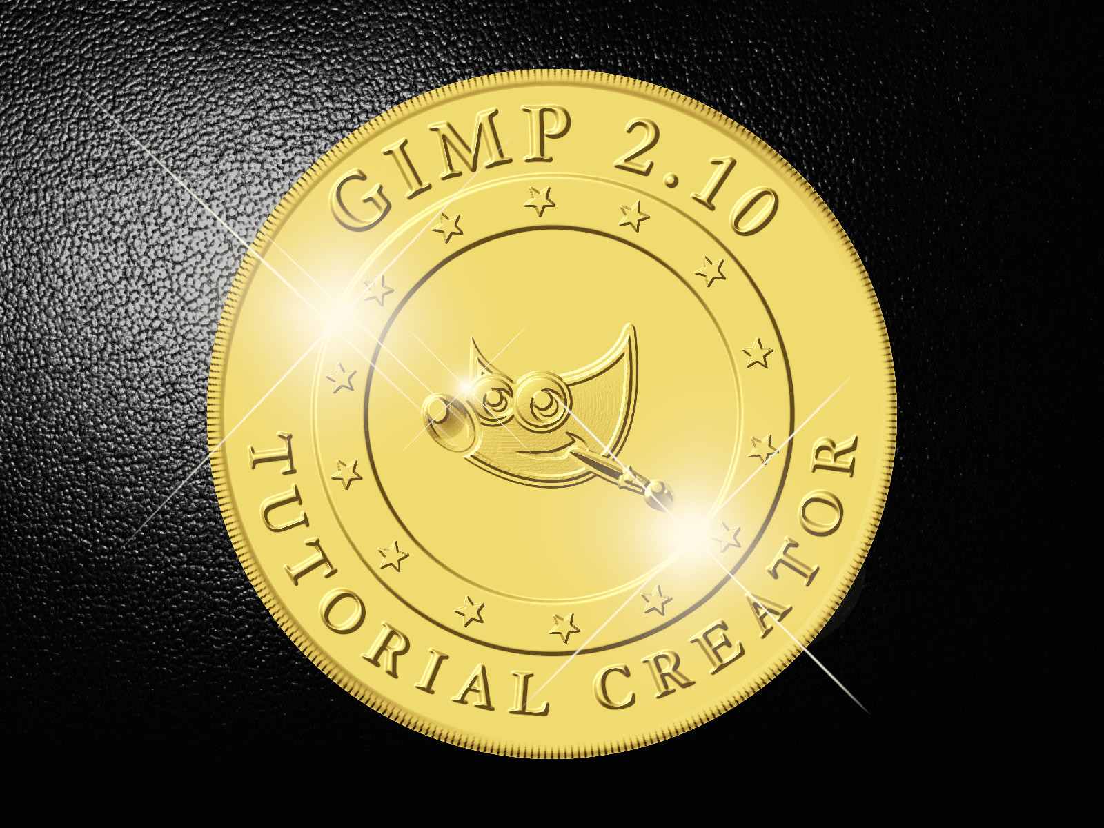 How To Create A Gold Coin In Gimp 2 10 By Conbagui On Deviantart Gold Coin In Gimp 2 10 By Conbagui