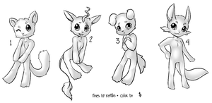 Free Anthro Chibi Base Remake By Kyttias On Deviantart Yay new pony sketches~ i didnt made these for a while and bam: free anthro chibi base remake by