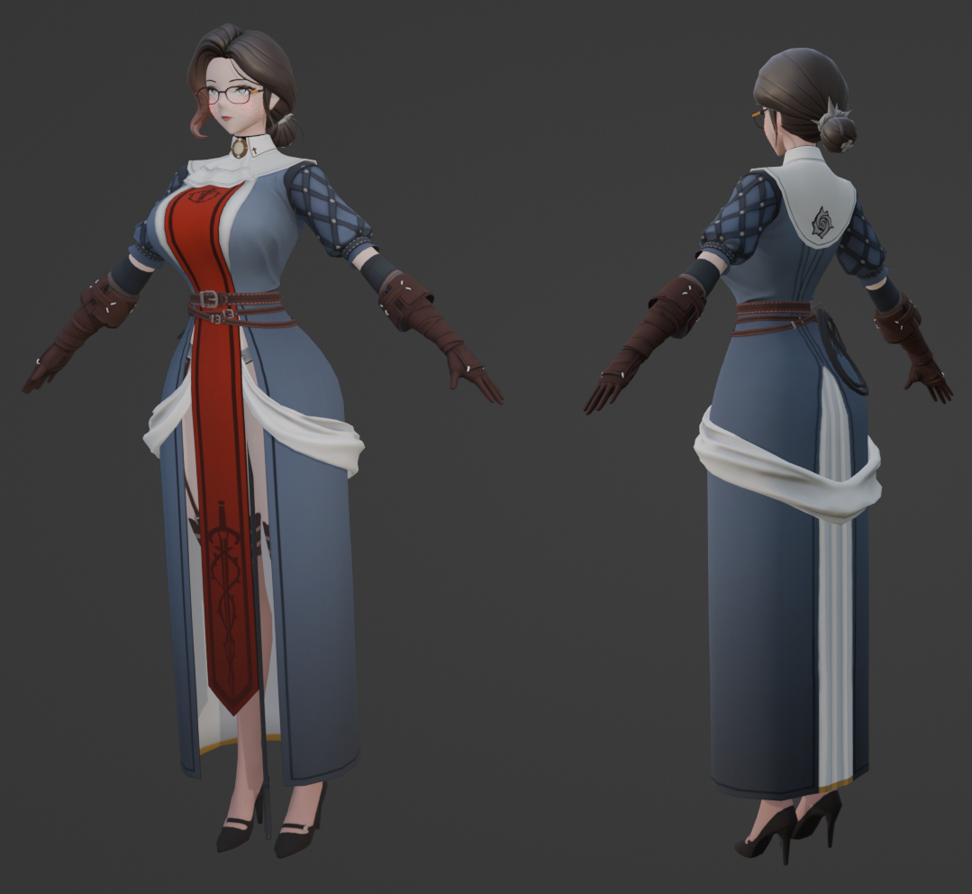 Horizon Walker - Valeta Default (fbx/blend) by YourDevil54 on DeviantArt