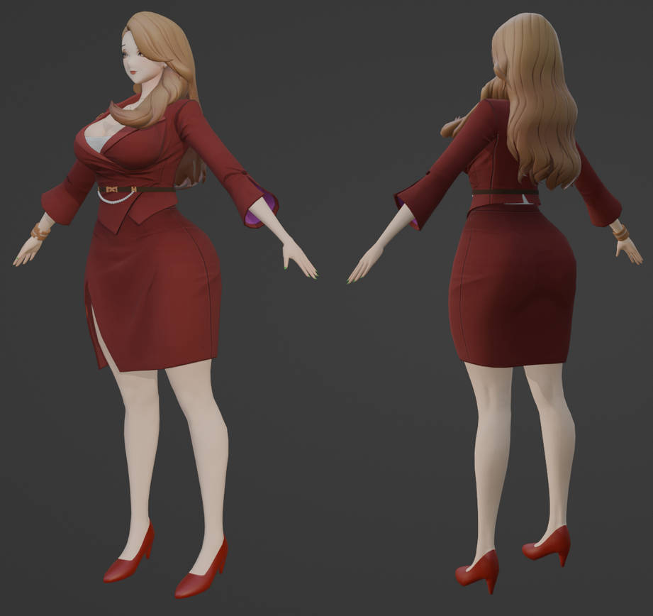 Horizon Walker - SoJoohee N01 (fbx/blend) by YourDevil54 on DeviantArt