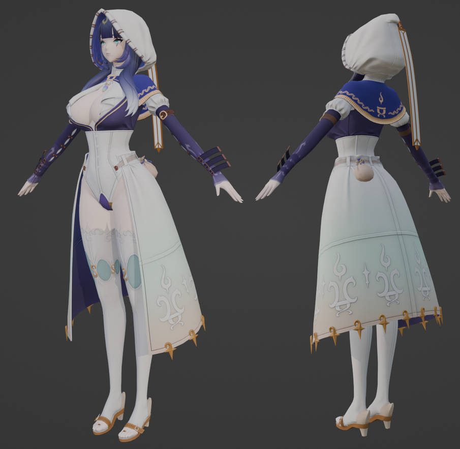 Horizon Walker - Yvonna Default (fbx/blend) by YourDevil54 on DeviantArt
