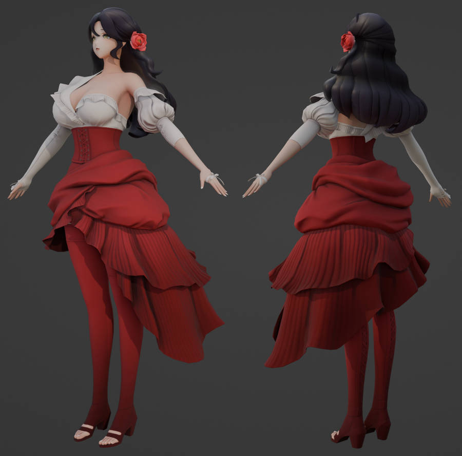 Horizon Walker - Fammene N01 (fbx/blend) by YourDevil54 on DeviantArt