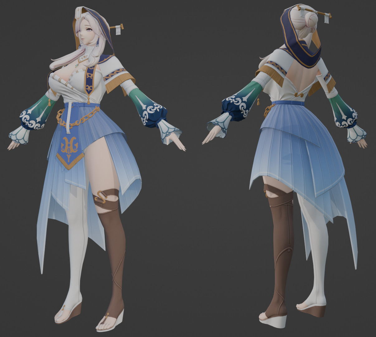 Horizon Walker - Vlissing N01 (fbx/blend) by YourDevil54 on DeviantArt