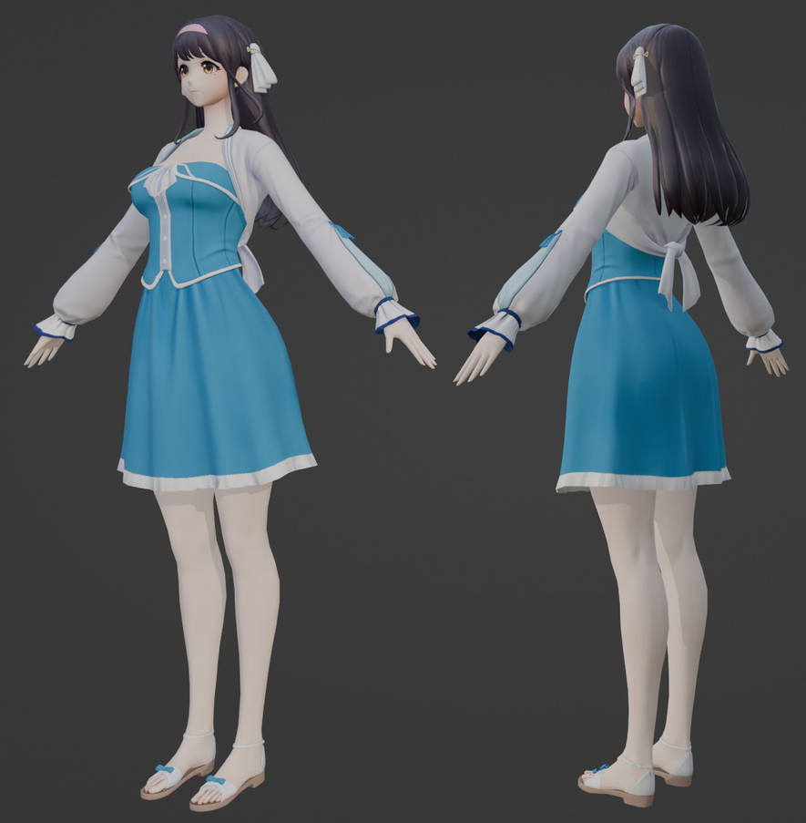 Horizon Walker - MinEunsol N01 (fbx/blend) by YourDevil54 on DeviantArt