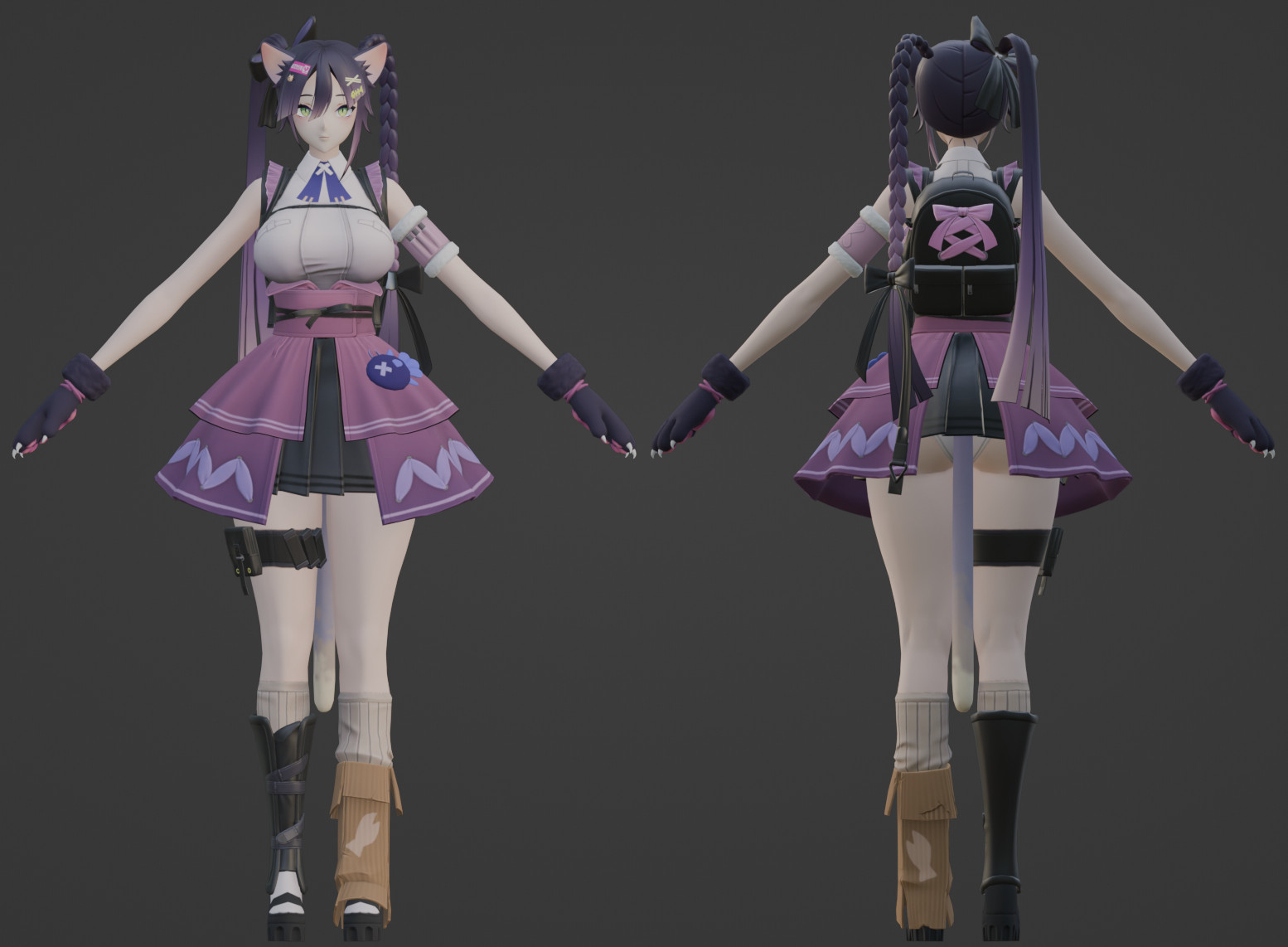 Horizon Walker - Nika N01 (fbx/blend) by YourDevil54 on DeviantArt