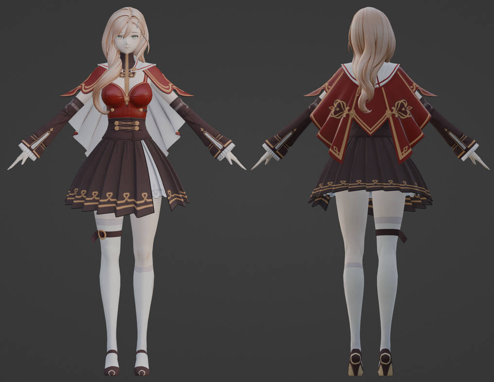 Horizon Walker - Luise N01 (fbx/blend) by YourDevil54 on DeviantArt