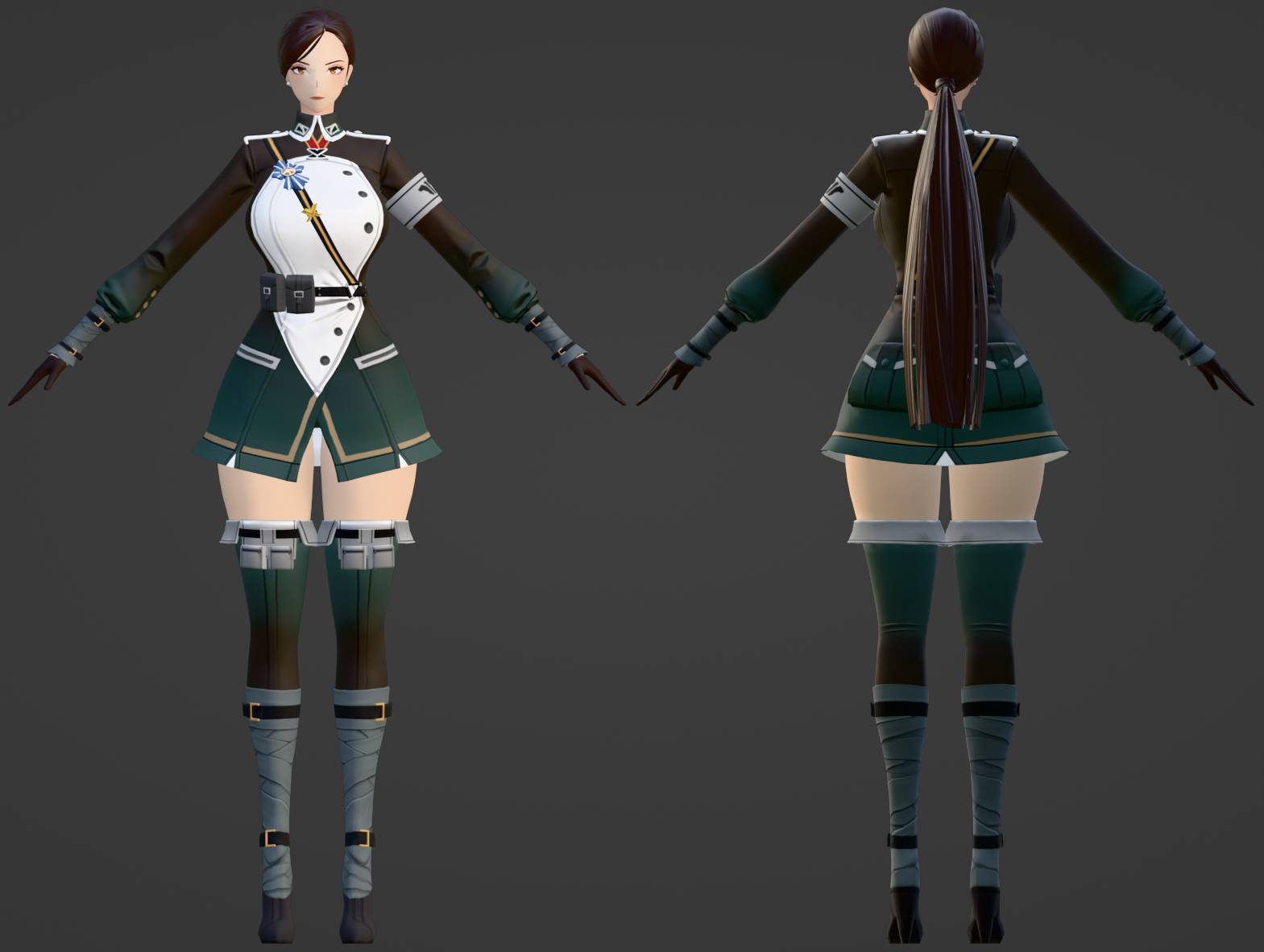 Horizon Walker - YeonChaeyoung S02 (fbx/blend) by YourDevil54 on DeviantArt