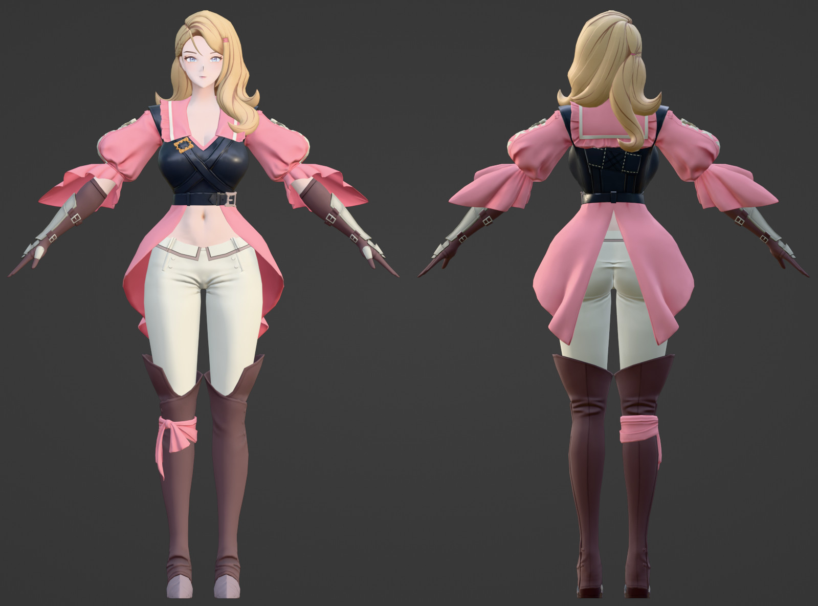 Horizon Walker - Ines N01 (fbx/blend) by YourDevil54 on DeviantArt