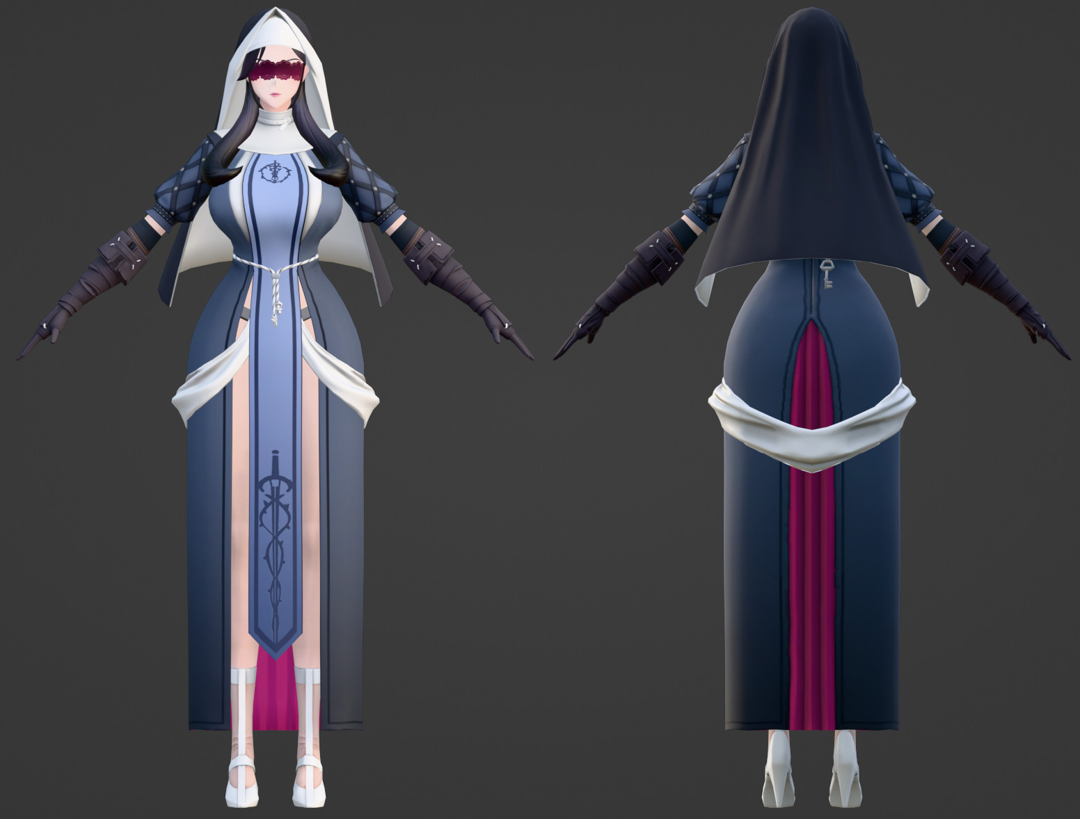 Horizon Walker - Lisandria N01 (fbx/blend) by YourDevil54 on DeviantArt