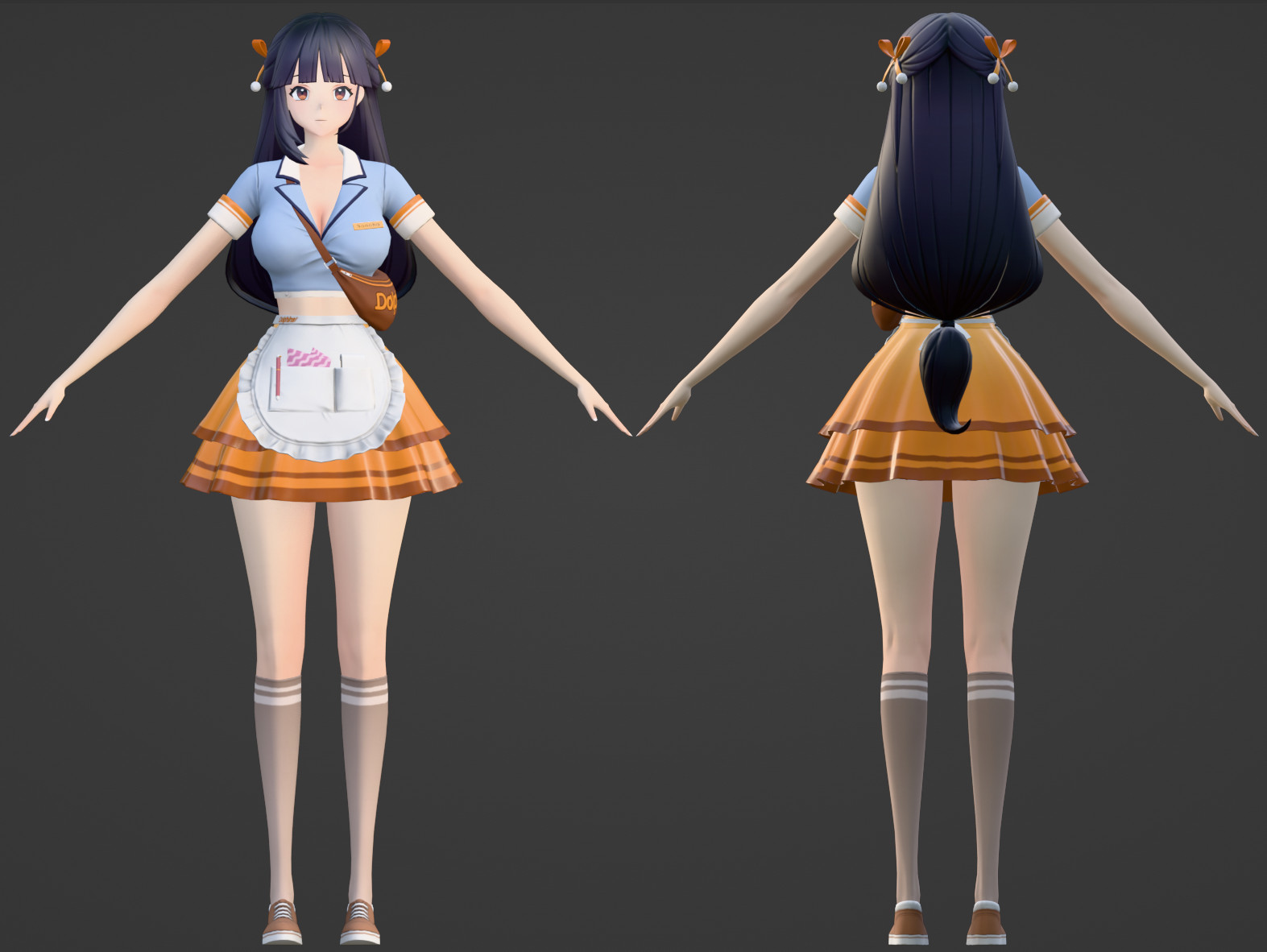 Horizon Walker - Nonoha N01 (fbx/blend) by YourDevil54 on DeviantArt