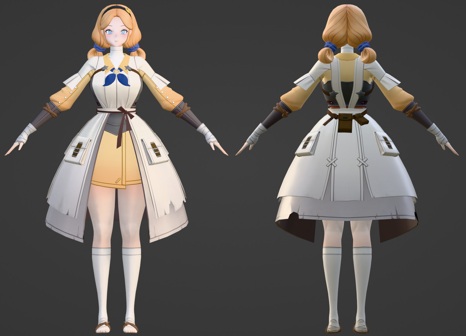 Horizon Walker - Nymset N01 (fbx/blend) by YourDevil54 on DeviantArt