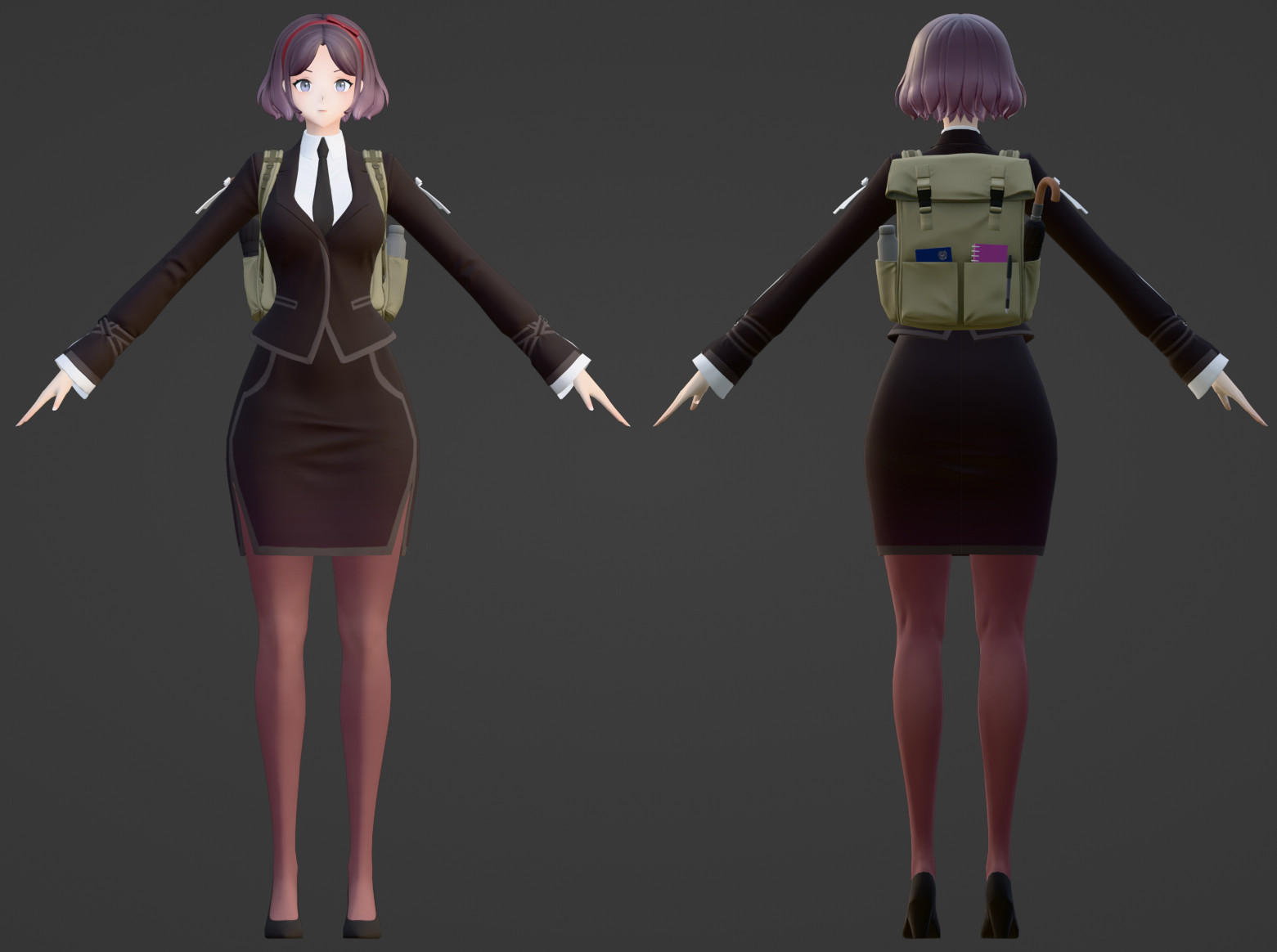 Horizon Walker - KimGayeong N01 (fbx/blend) by YourDevil54 on DeviantArt