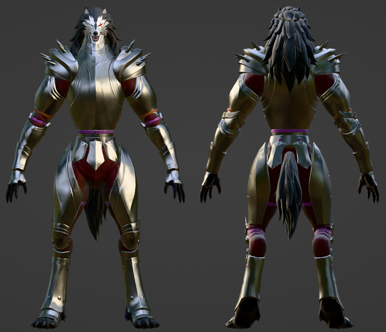 Horizon Walker - Canisk N01 (fbx/blend) by YourDevil54 on DeviantArt