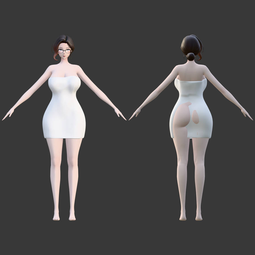 Horizon Walker - Valeta Massage (fbx/blend) by YourDevil54 on DeviantArt