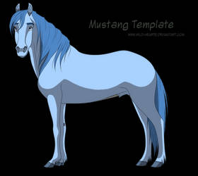 Free - Mustang Template PSD