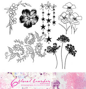 Floral brushes 2 - 0201