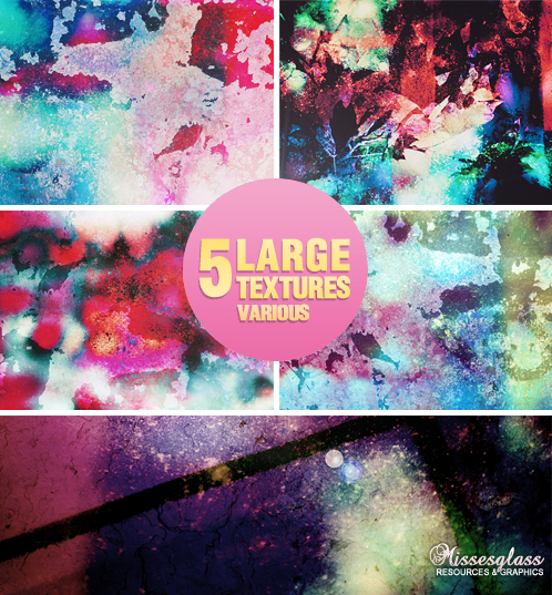 5 Large Textures - 2502