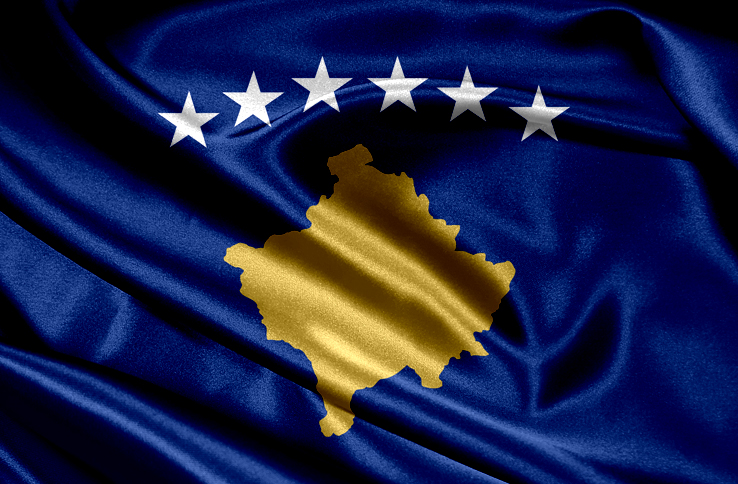 Kosovo Flag Effect .PSD