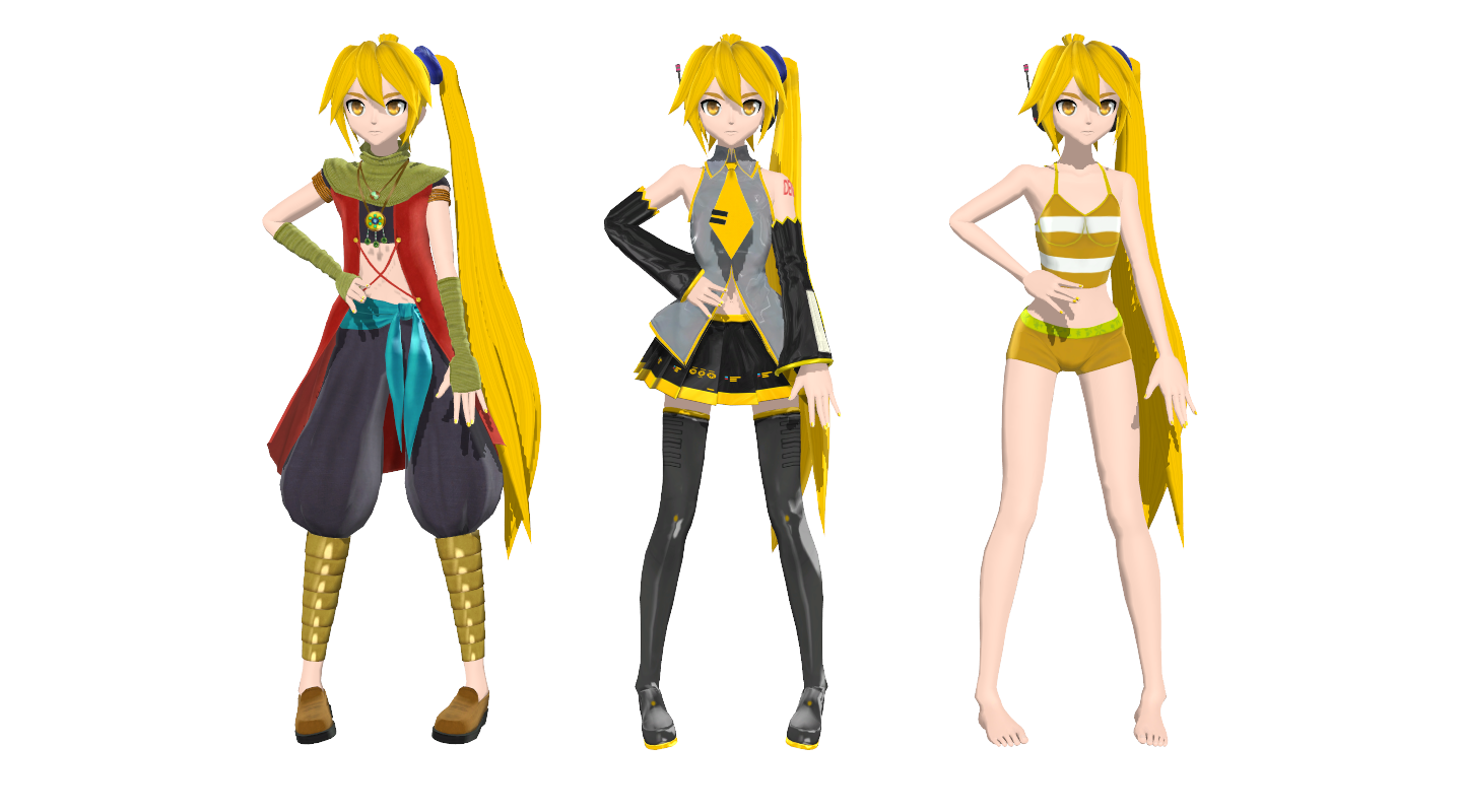 DT 2nd Neru Pack by MMD-francis-co on DeviantArt