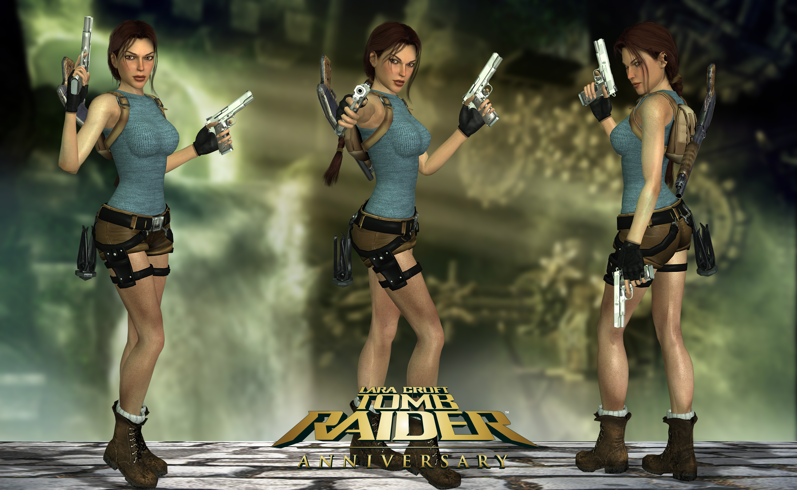 Lara Croft TRA Classic Remake Outfit by Lerova