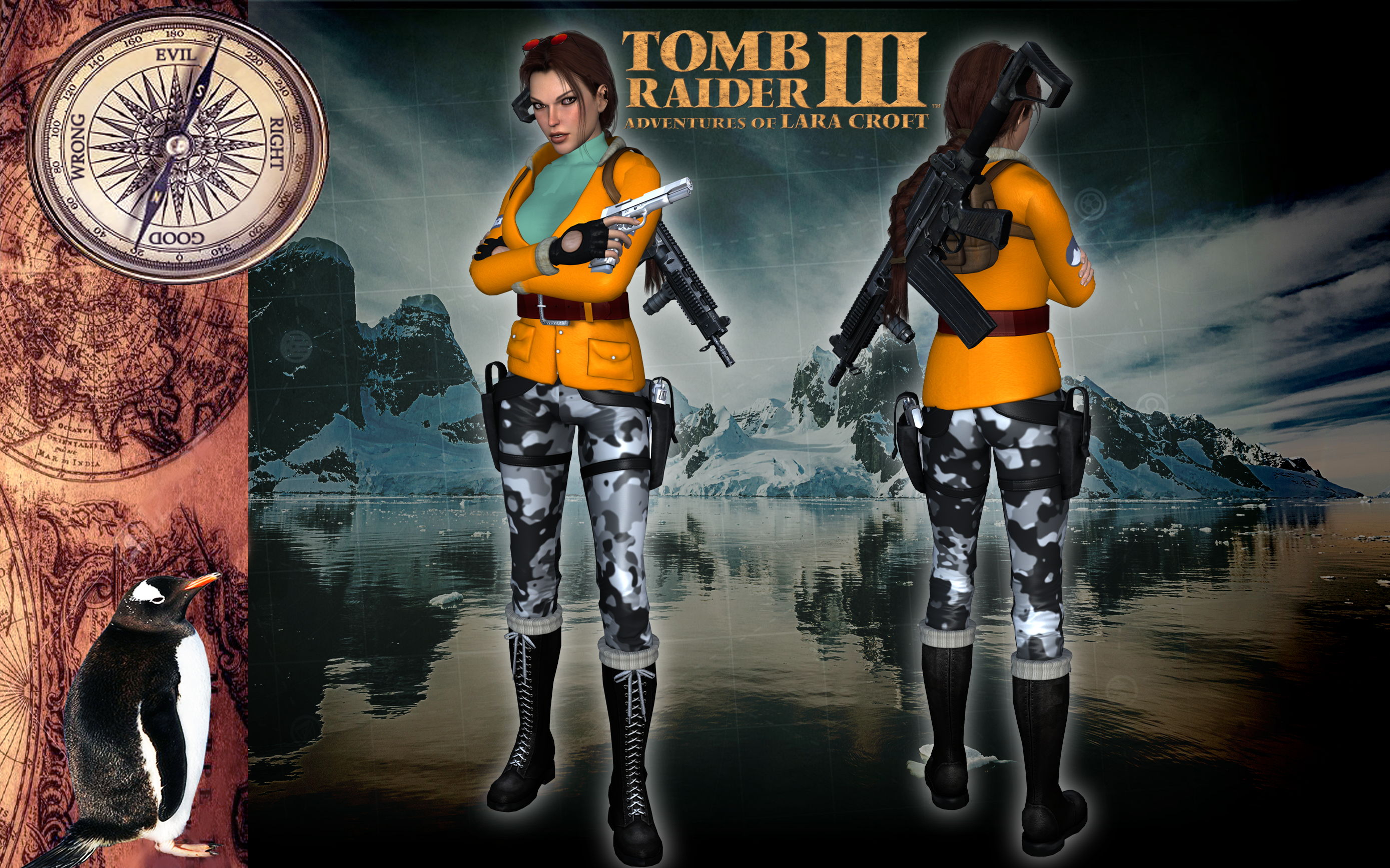 Lara Croft TRIII Antarctica Outfit