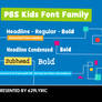 PBS Kids Font Family