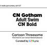 Cartoon Threesome
