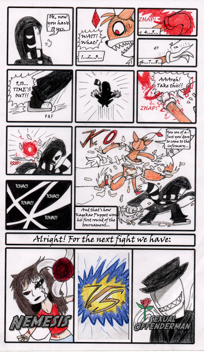 CreepyPasta Puppet Battle Tournament- page 8