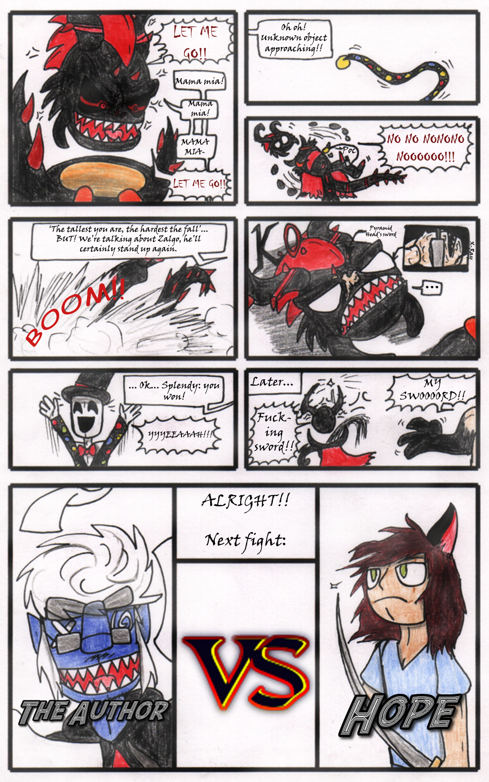 CreepyPasta Puppet Battle Tournament- page 23