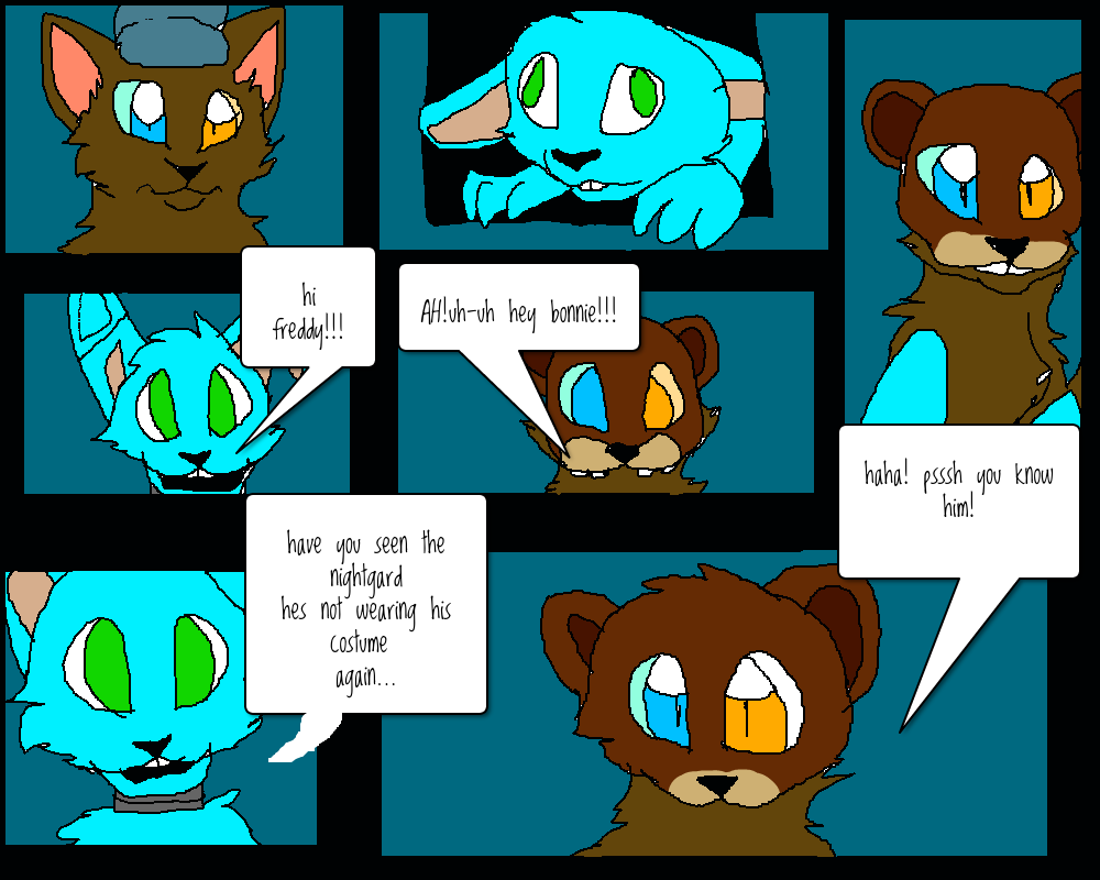 5 am at freddy's: the prequel page 1 by RoseTheCuteRabbit on DeviantArt