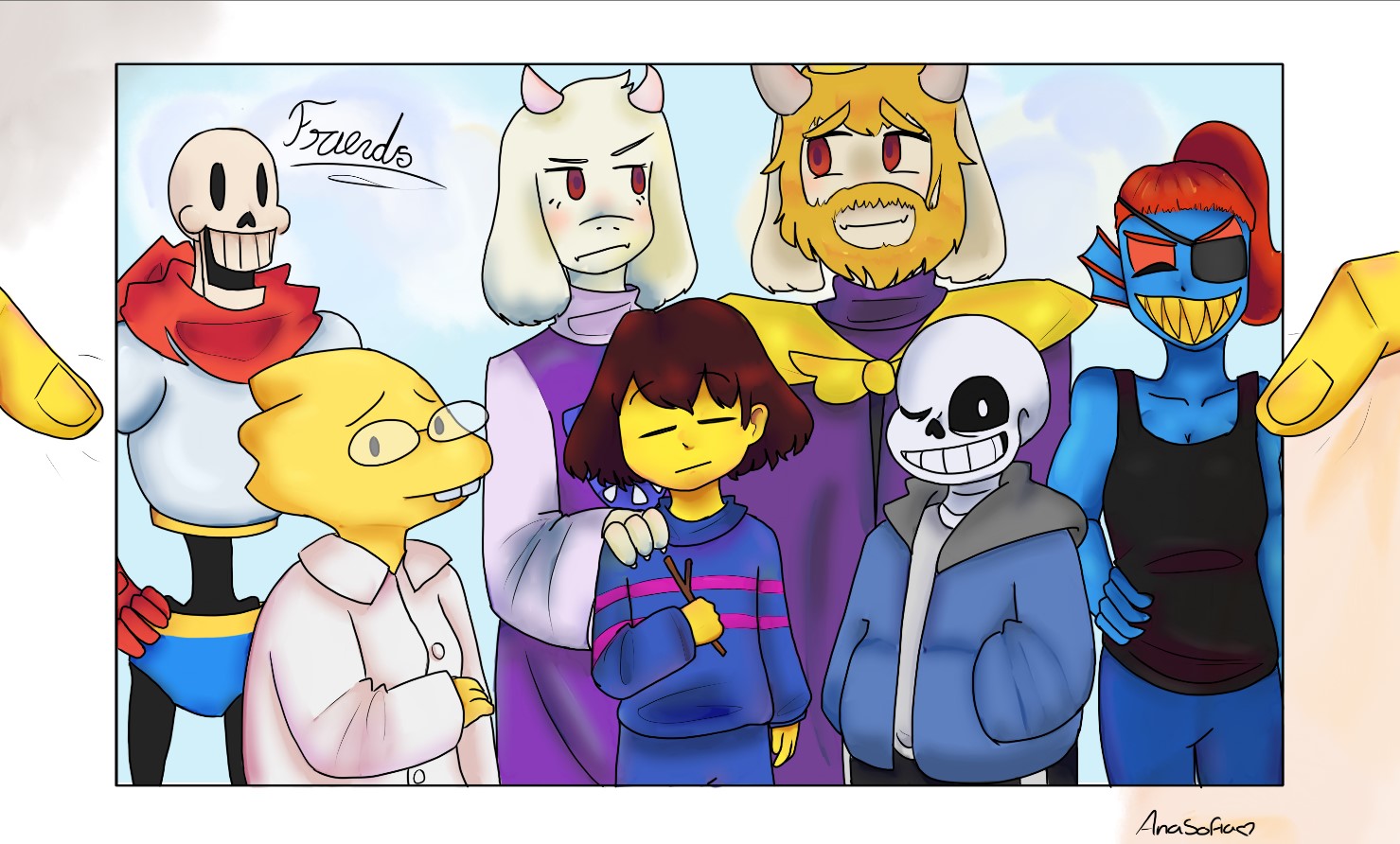 Undertale 5th Anniversary by AnacraftUwU on DeviantArt