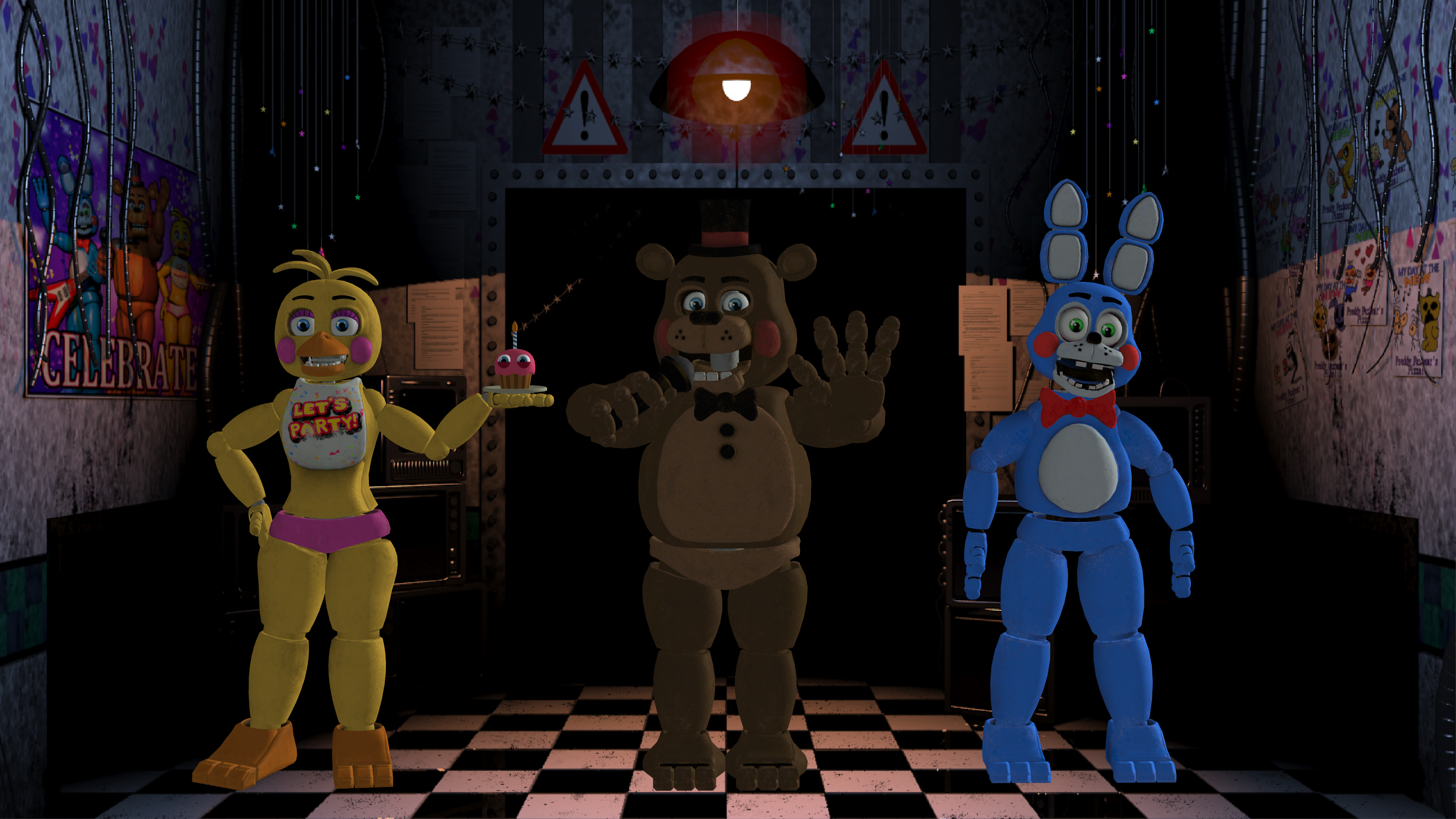 FNaF 2 Minigame 4 Style (Edit) by XxAlexProxX on DeviantArt