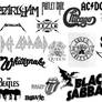 Rock Band Logos