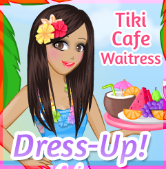 Tiki Cafe Waitress Dress  Up