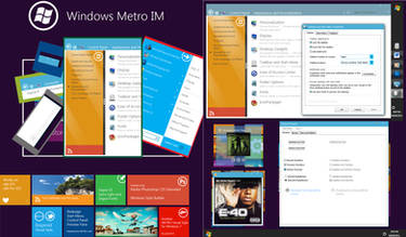 Windows Metro IM..Update by jaycee13, visual art