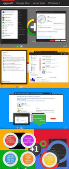 Google+ Visual Style for Win 7