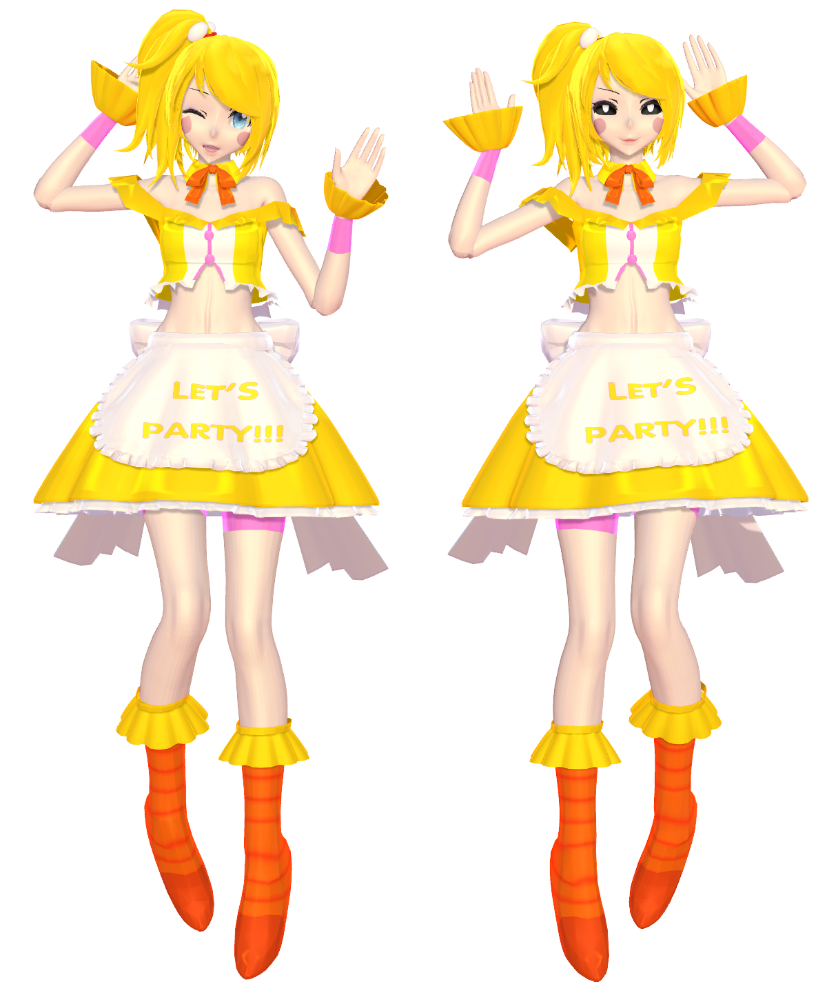 [MMD] Model Toy Chica [DL] by sante93 on DeviantArt
